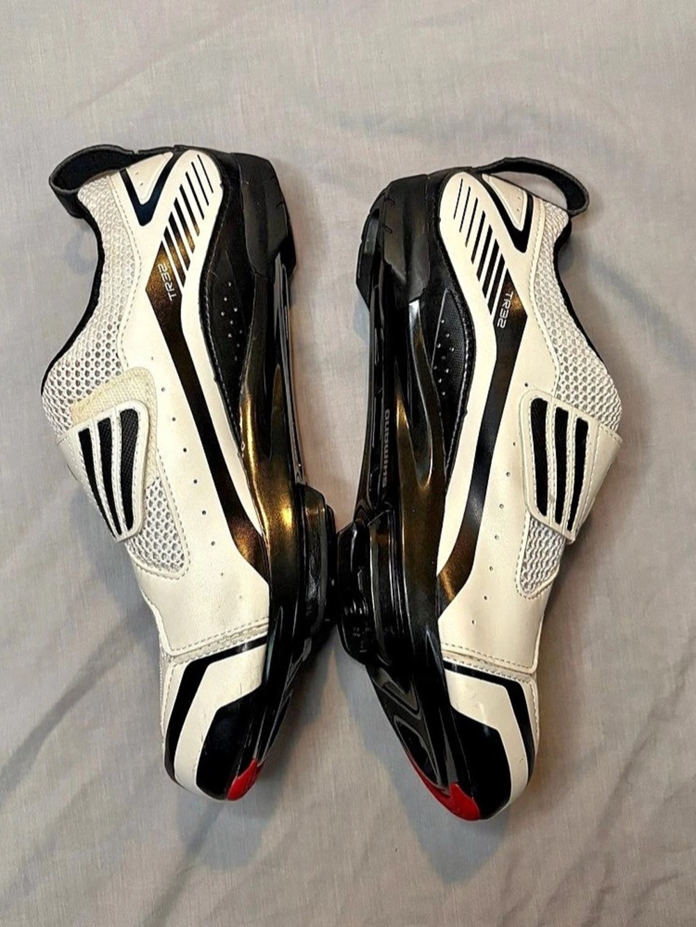 Shimano SH-R732 Cycling Shoes White & Black US 8.9
